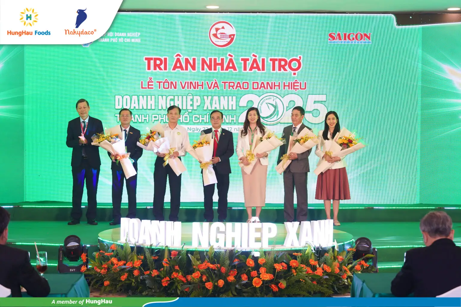HUNGHAU FOODS HONORED WITH THE “HO CHI MINH CITY GREEN ENTERPRISE 2025” AWARD