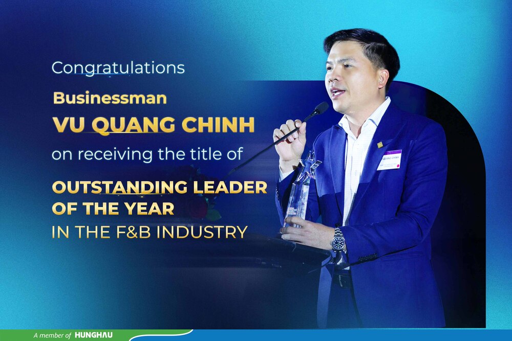 CHAIRMAN OF HUNGHAU FMCG GROUP HONORED AS “VIETNAM EXECUTIVE OF THE YEAR – FOOD & BEVERAGE”