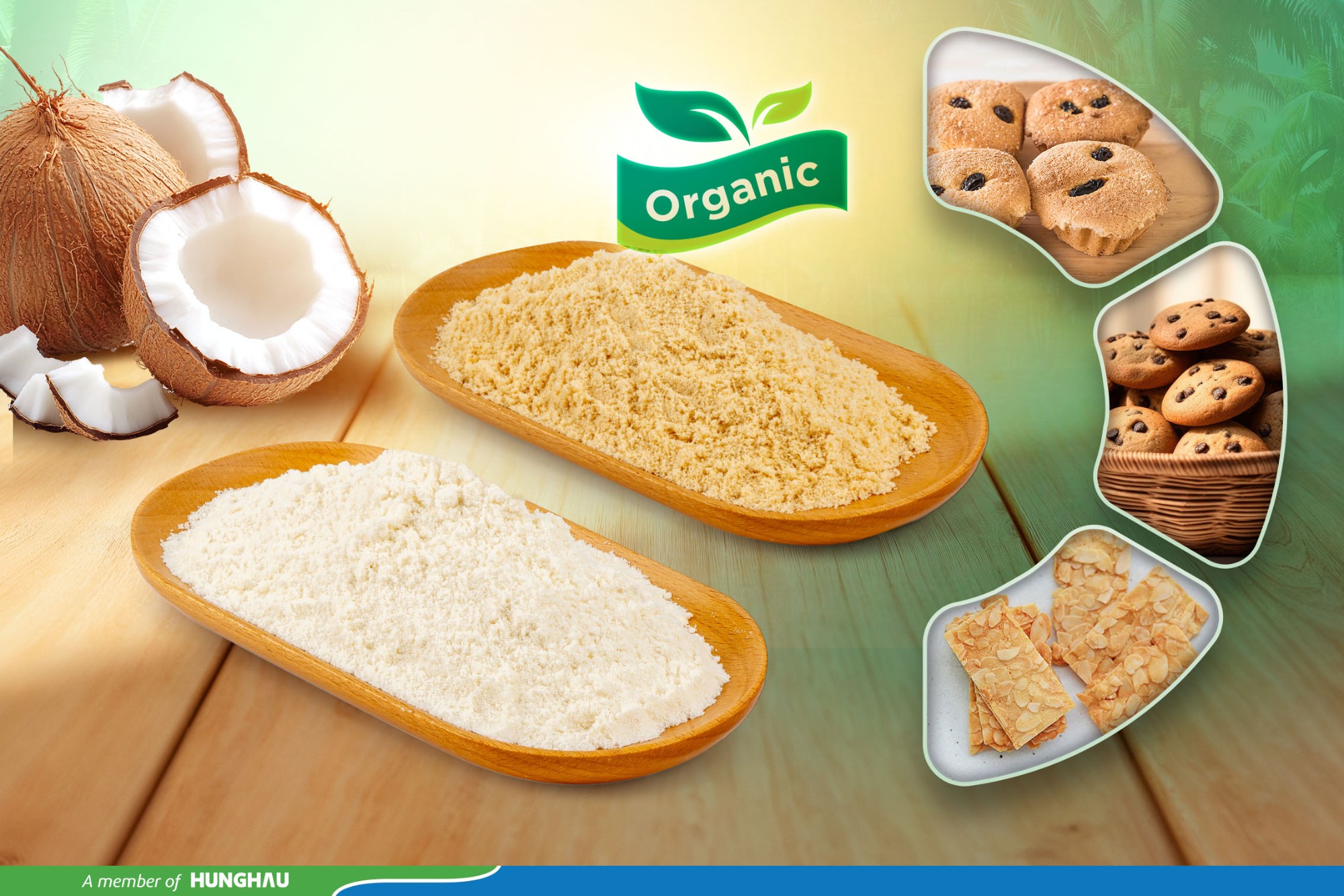 BỘT CƠM DỪA DÙNG LÀM GÌ? VÌ SAO NÊN CHỌN BỘT CƠM DỪA VIỆT NAM LÀM NGUYÊN LIỆU SẢN XUẤT BÁNH?