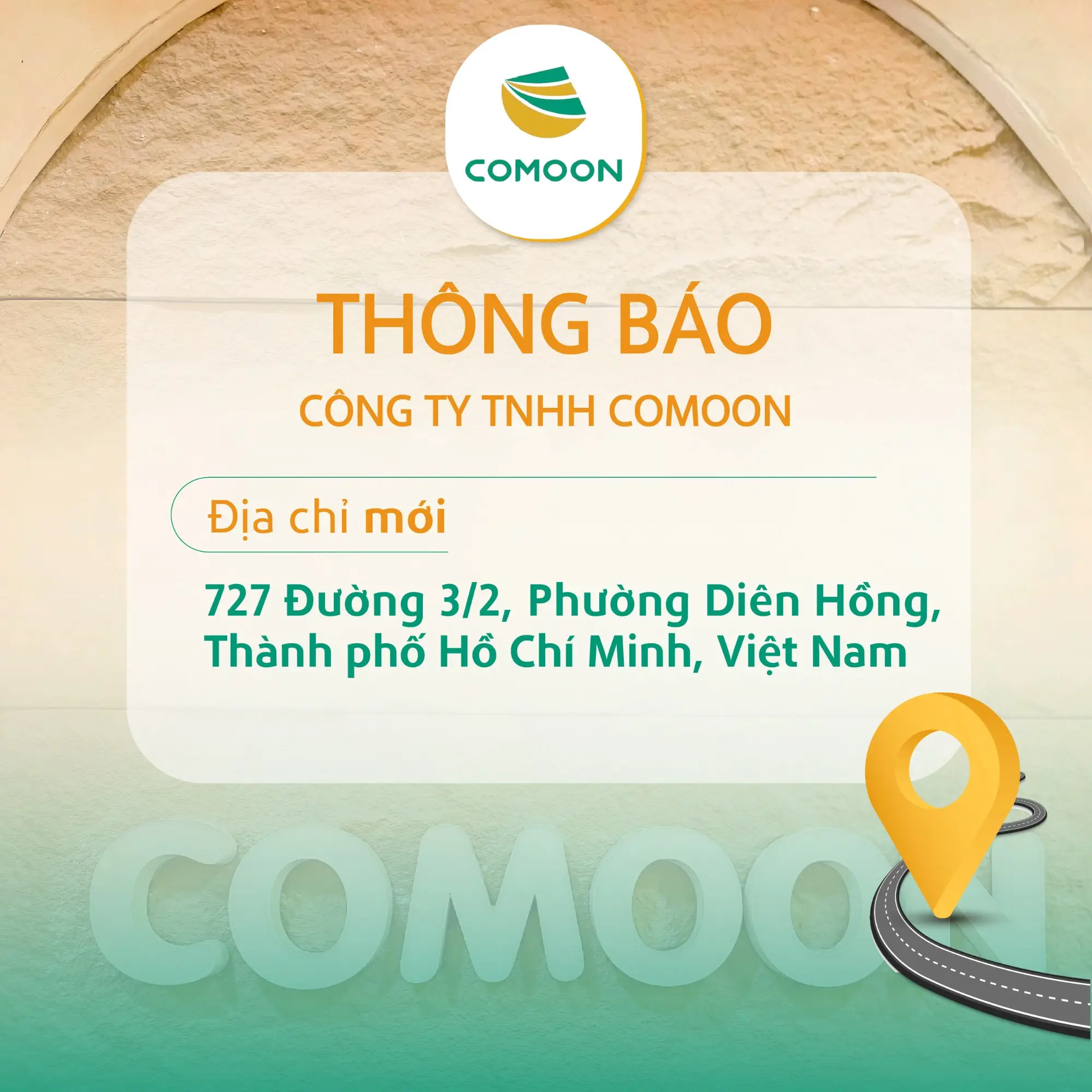 COMOON CẬP NHẬT ĐỊA CHỈ MỚI THEO QUY ĐỊNH HIỆN HÀNH TỪ NGÀY 01/07/2025