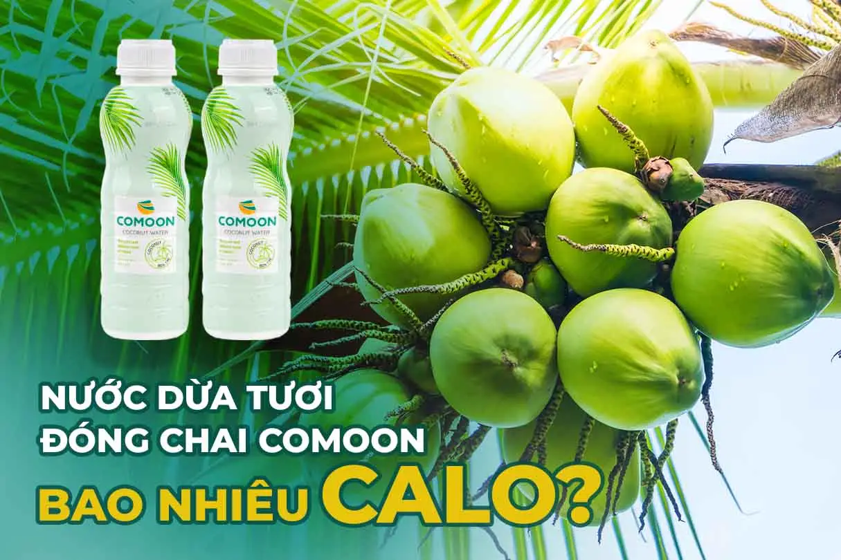 NƯỚC DỪA BAO NHIÊU CALO? NƯỚC DỪA ĐÓNG CHAI COMOON BAO NHIÊU CALO?