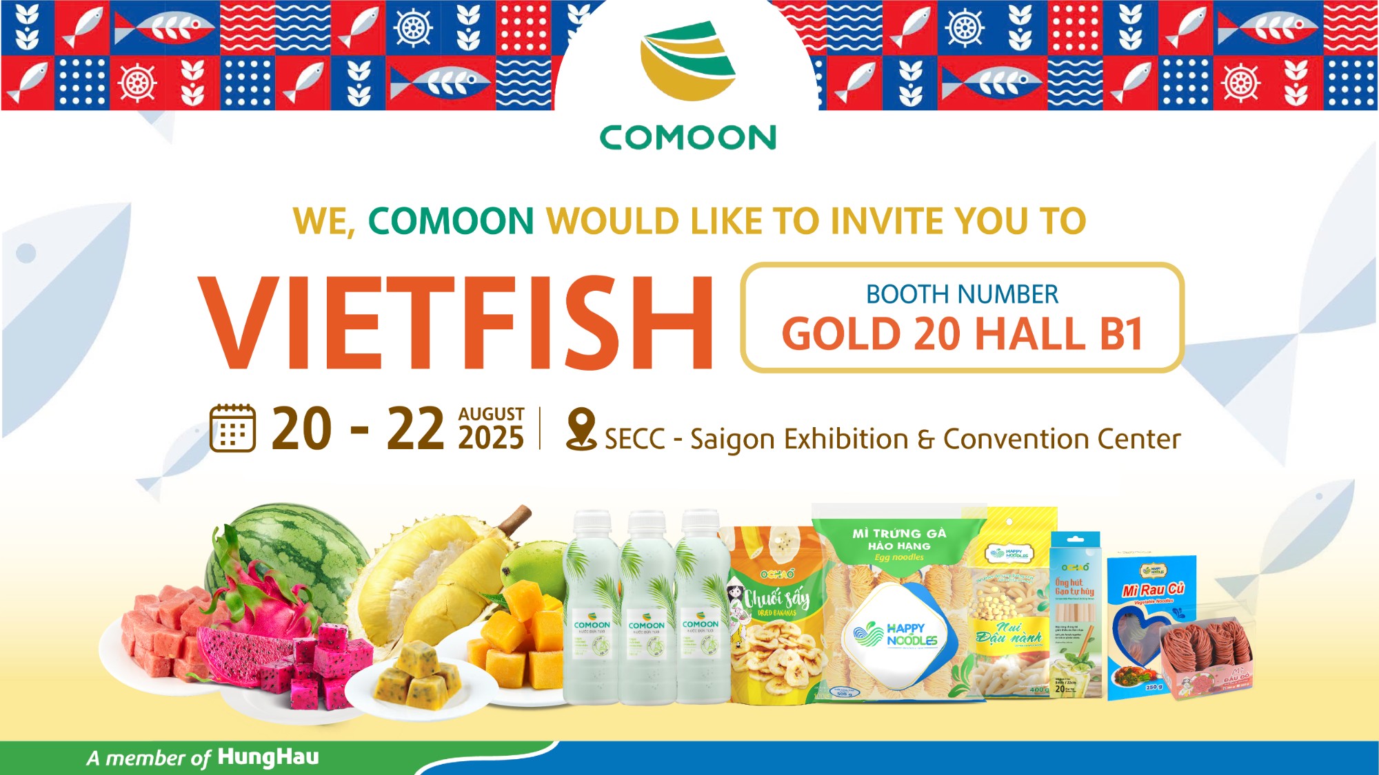 COMOON tham gia Hội chợ Vietfish 2025
