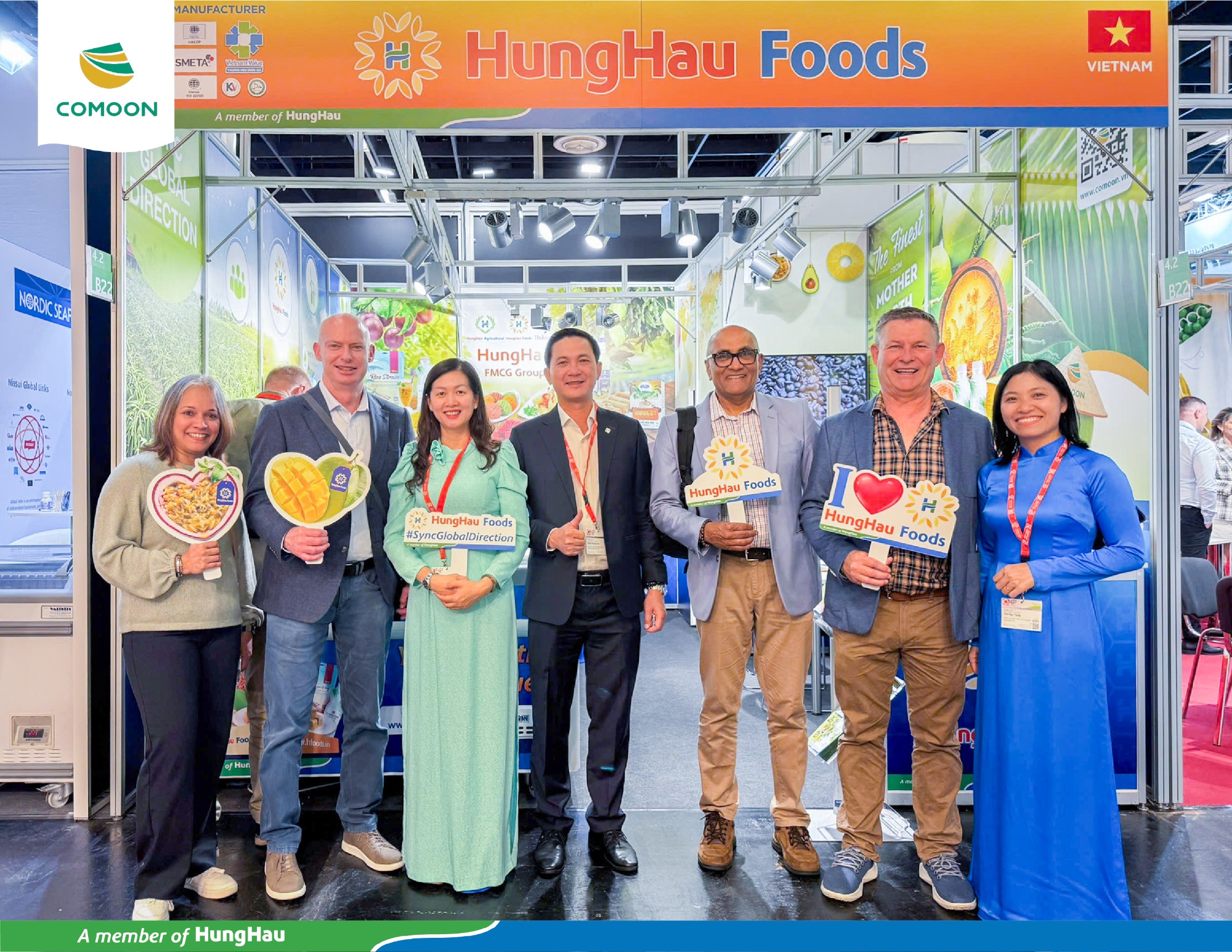 COMOON MANG SẢN PHẨM TỪ DỪA ĐẠT CHUẨN QUỐC TẾ ĐẾN VỚI HỘI CHỢ ANUGA ĐỨC 2025