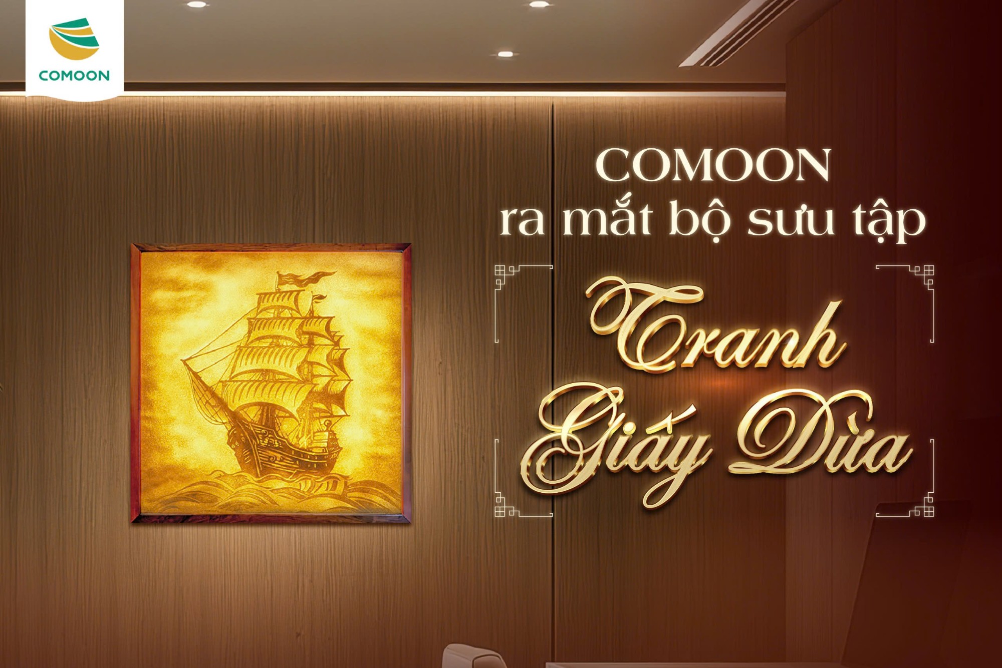 COMOON RA MẮT BỘ SƯU TẬP TRANH GIẤY DỪA, NÂNG TẦM TẶNG PHẨM DOANH NGHIỆP VIỆT