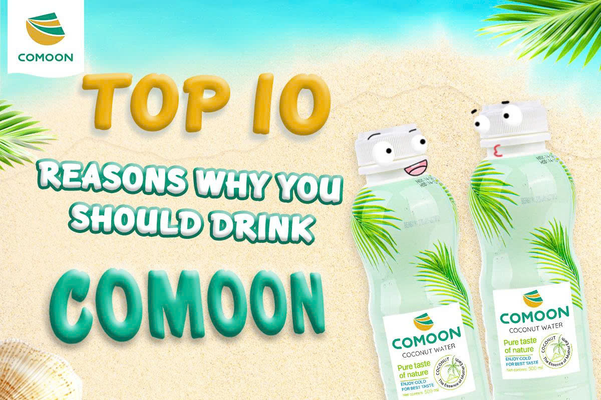 WHAT ARE THE BENEFITS OF DRINKING FRESH COCONUT WATER? TOP 10 REASONS WHY YOU SHOULD DRINK COMOON FRESH COCONUT WATER EVERY DAY
