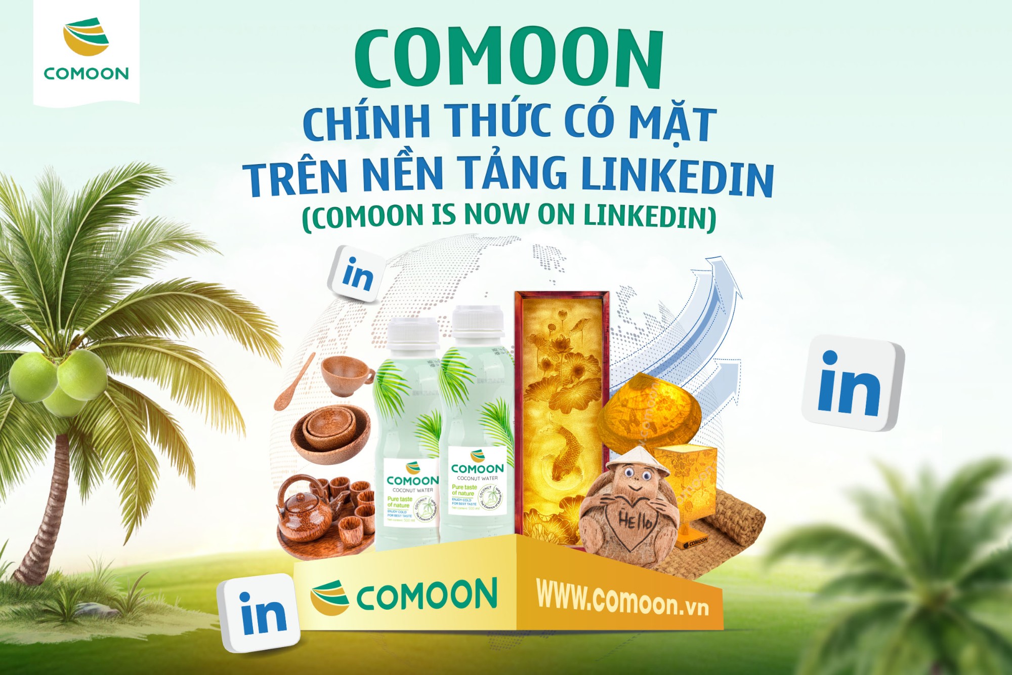 COMOON Chính Thức Có Mặt Trên LinkedIn