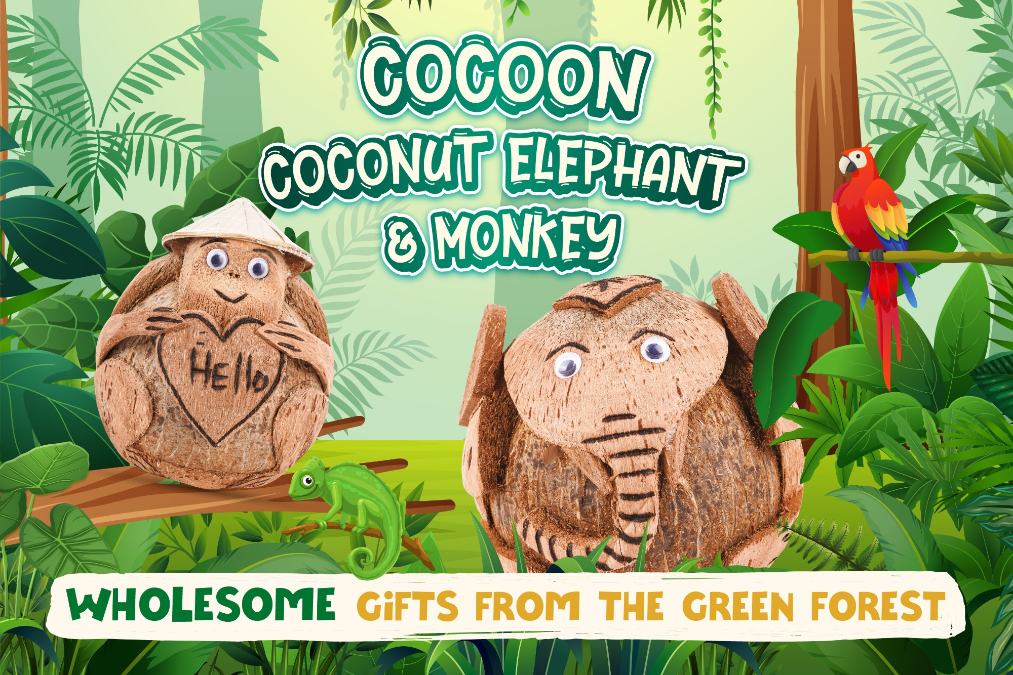 COMOON LAUNCHES HANDCRAFTED TOY COLLECTION FROM DRIED COCONUTS