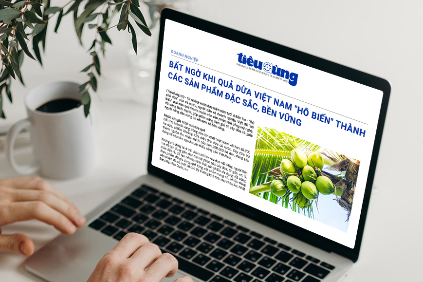 BÁO KINH TẾ & ĐÔ THỊ GHI NHẬN TÂM HUYẾT CỦA COMOON VỚI NGÀNH DỪA VIỆT NAM