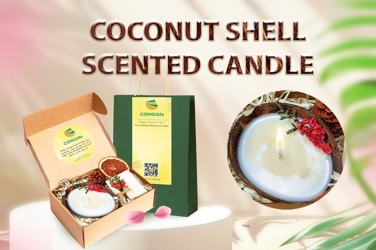 COMOON LAUNCHES COCONUT SHELL SCENTED CANDLES