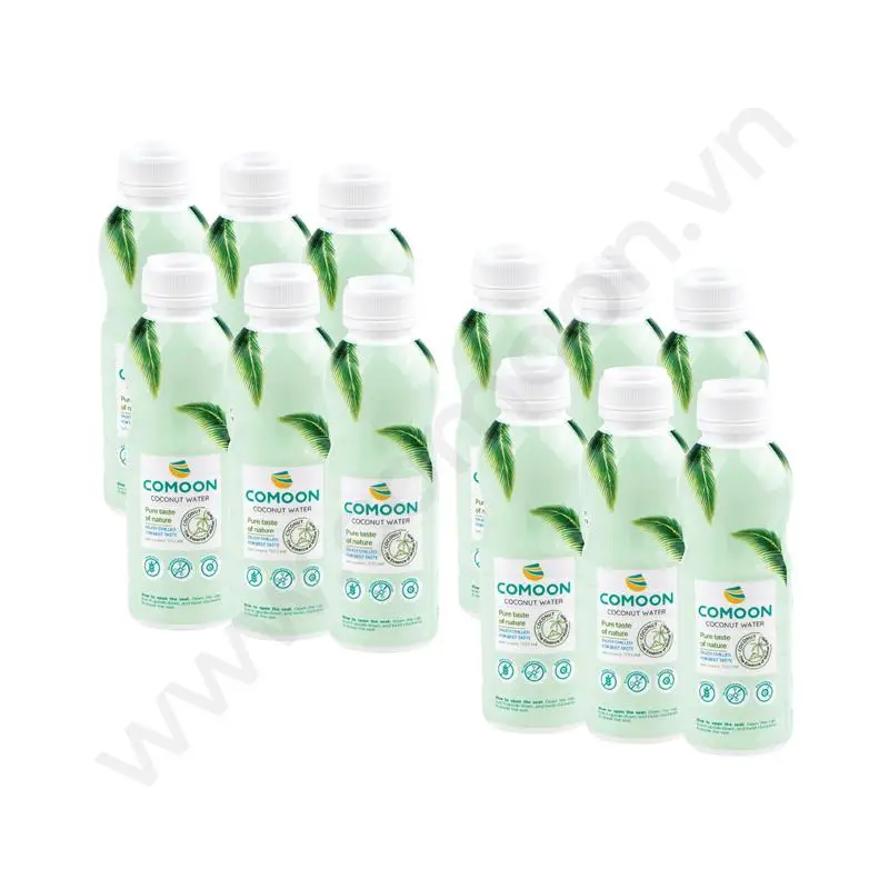 PACK OF 12 COMOON COCONUT WATER BOTTLES