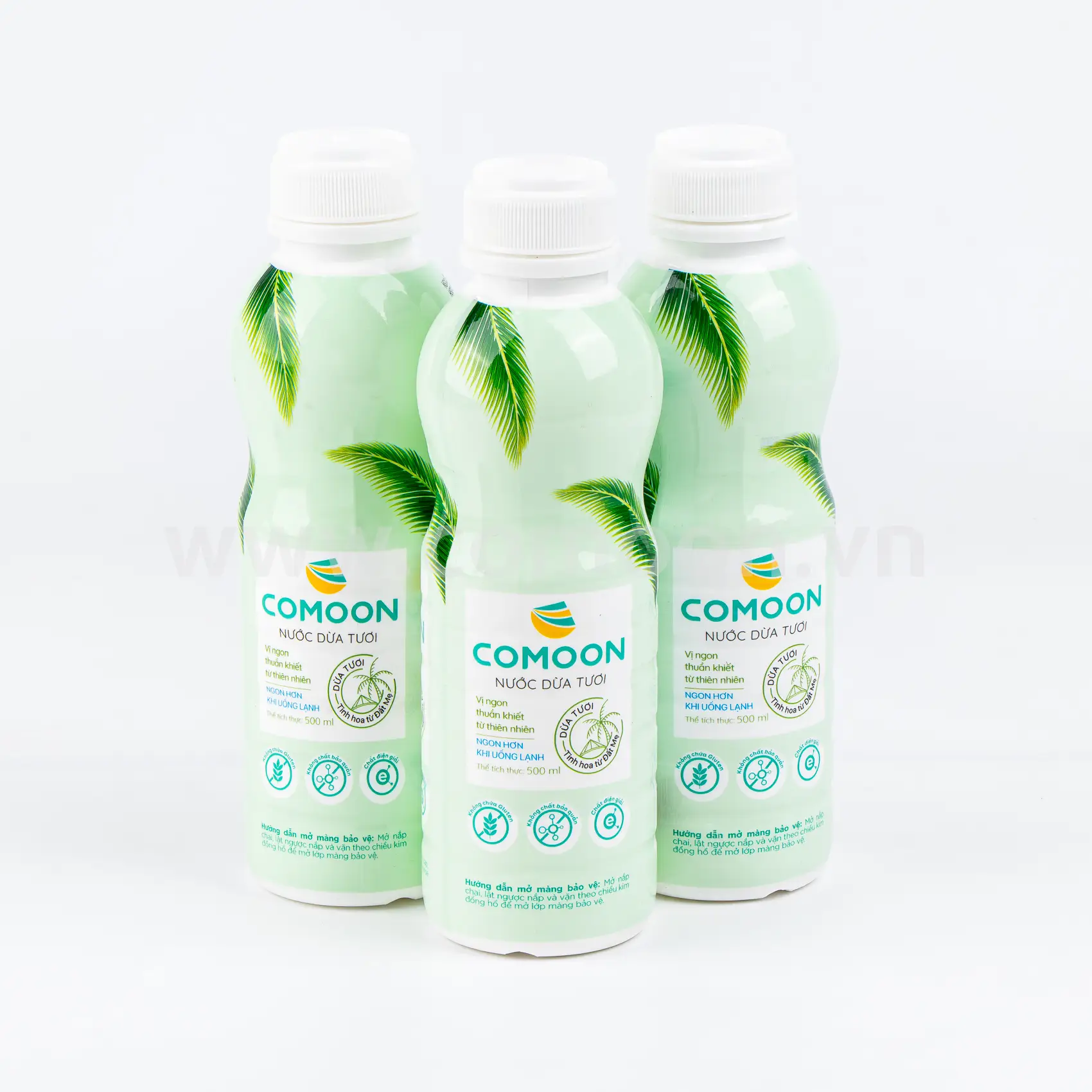 Pack of 3 COMOON Coconut Water Bottles