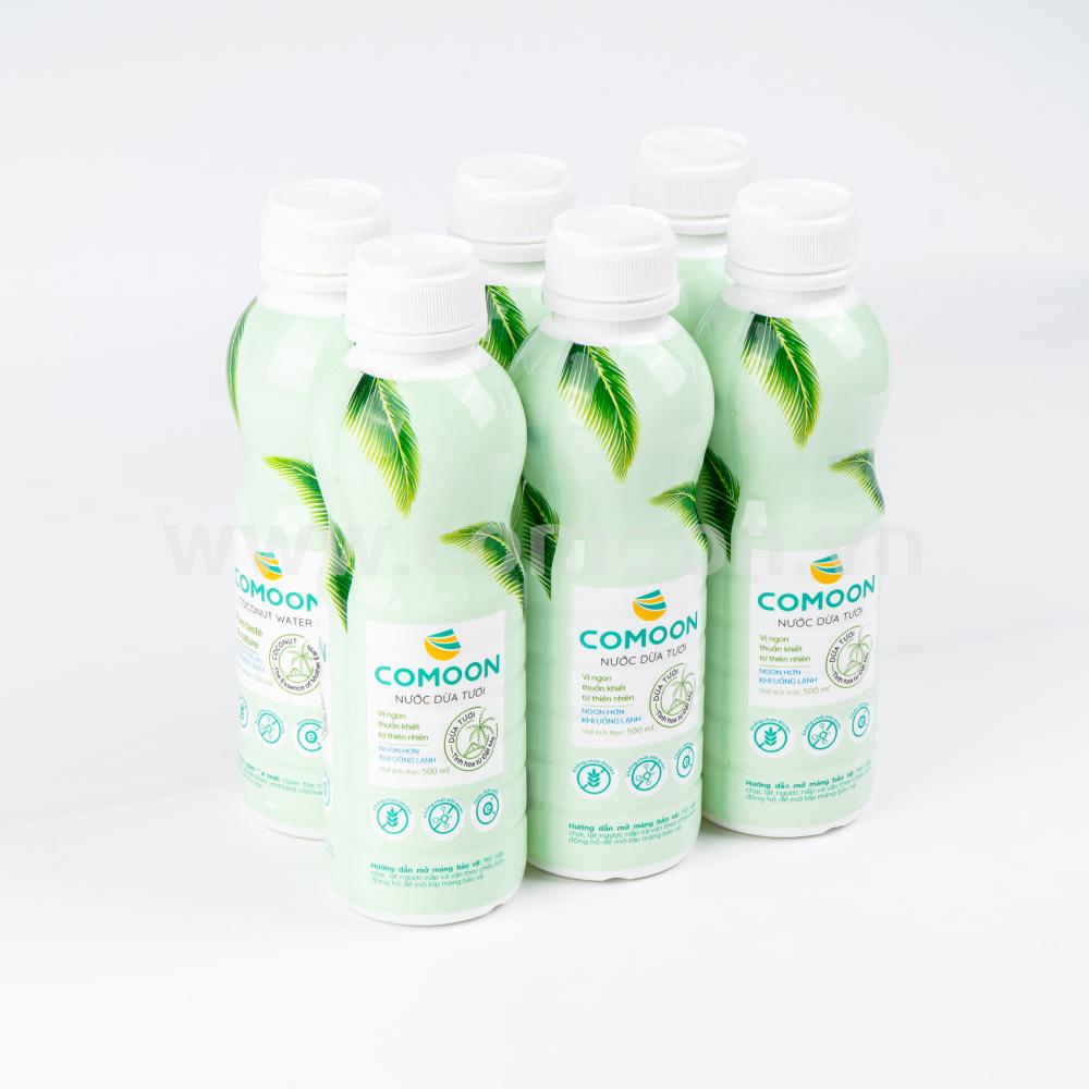 LỐC 06 CHAI NƯỚC DỪA COMOON