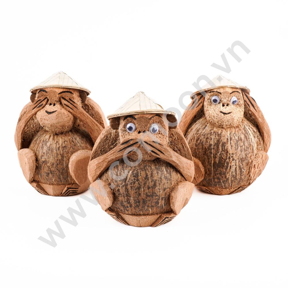 Bộ 3 Khỉ Khôn Ngoan