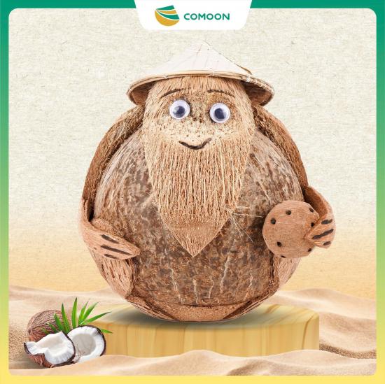 Khỉ đội nón là dừa Bến Tre
