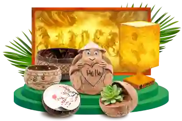 Sản Phẩm Thủ Công Mỹ Nghệ Từ Dừa