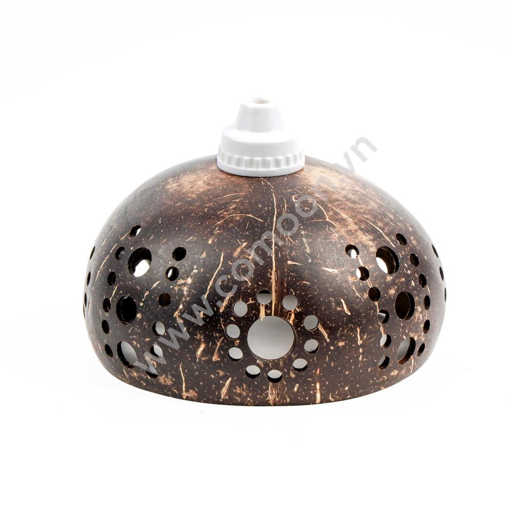 Đèn làm từ vỏ dừa